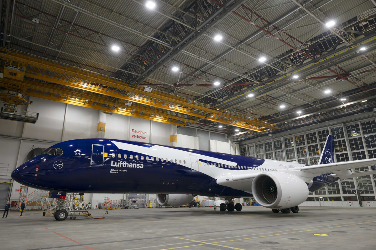 Airbus A350-900 "Rostock" mit der Kennung D-AIXL  | Foto: Lufthansa Group - Germany