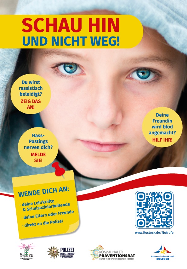 Plakat "Schau hin und nicht weg!" | Foto: KPR
