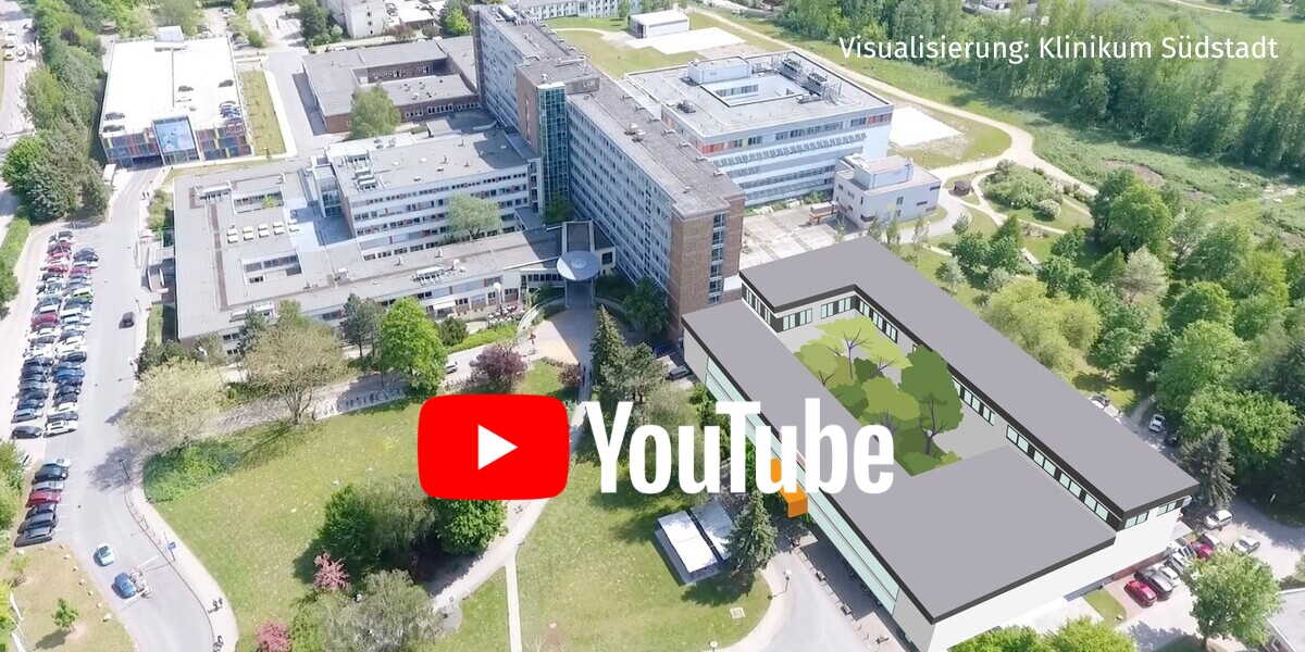 Visualisierung des künftigen Eltern-Kind-Zentrums in der Südstadt. | Visualisierung: Klinikum Südstadt Rostock