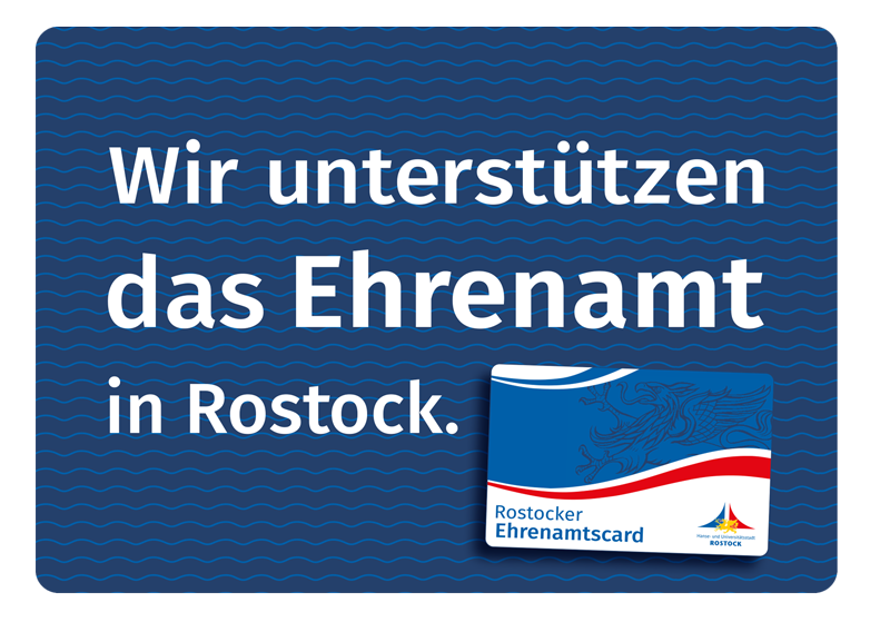 Wir unterstützen das Ehrenamt in Rostock. | Foto: Fachbereich Ehrenamt