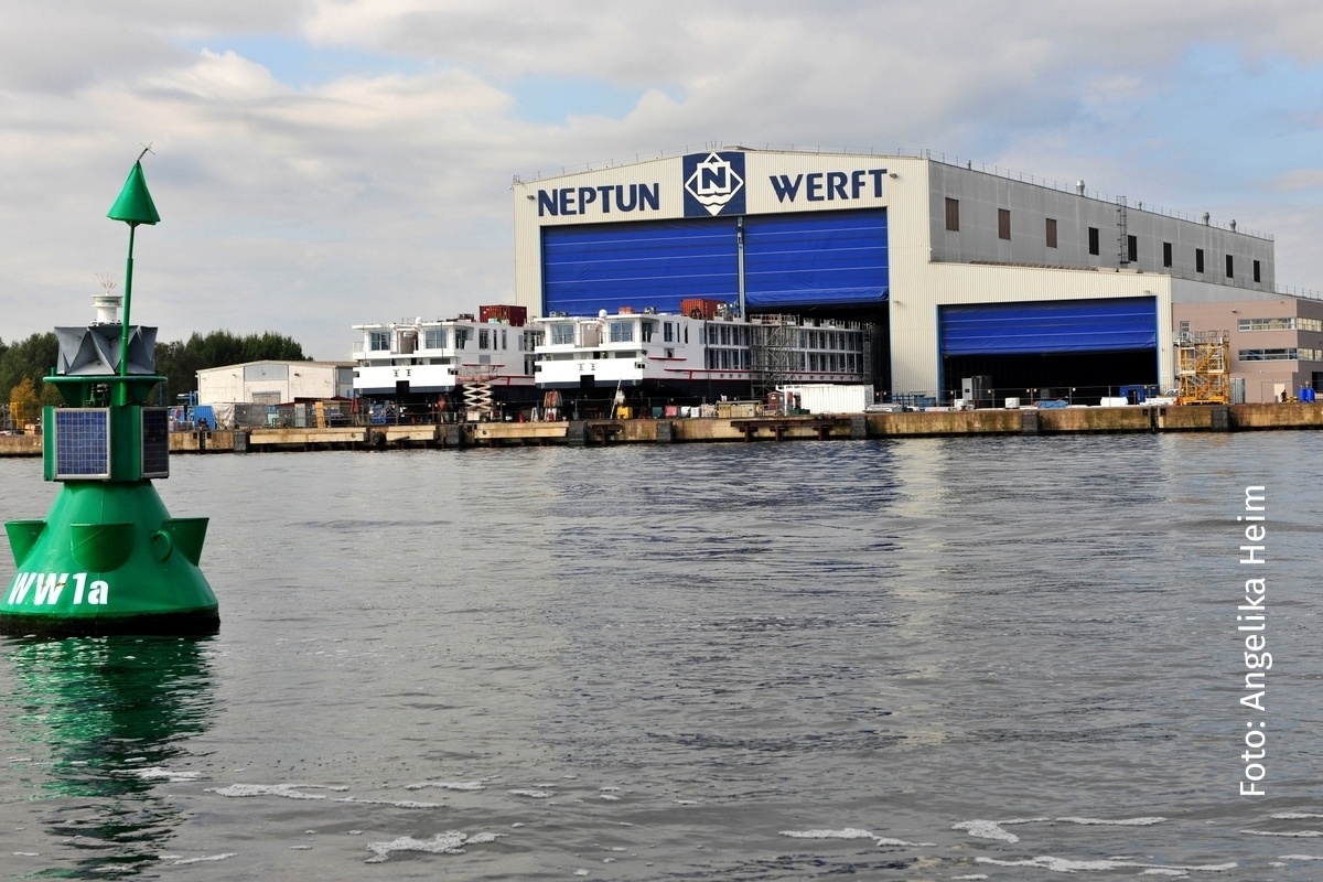 Die Neptunwerft in Warnemünde | Foto: Angelika Heim