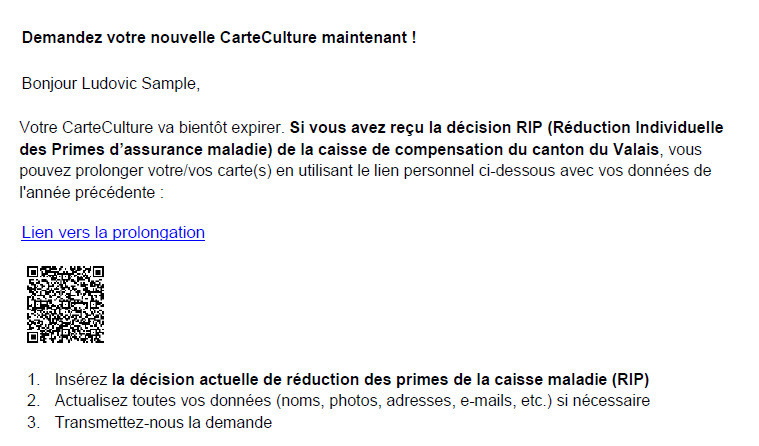 Newsletter Kulturlegi