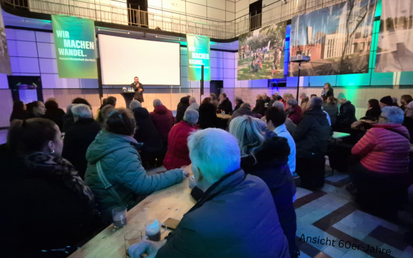 Abschlussveranstaltung der Stadterneuerung HWB in der Lohn-und Lichthalle der NZW