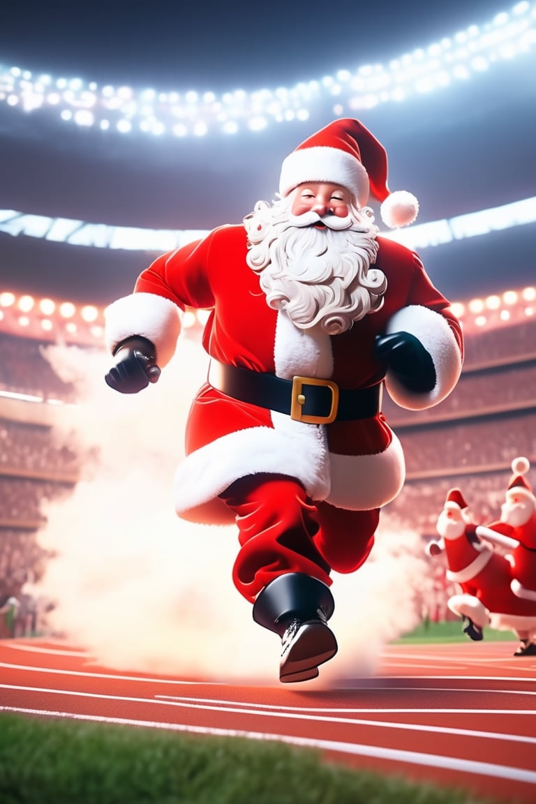 Running Santa