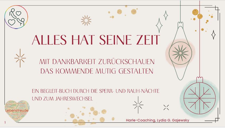 Titelseite Buch Alles hat seine Zeit