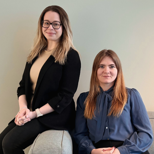 Welcome at LPJ, Alina und Silvia