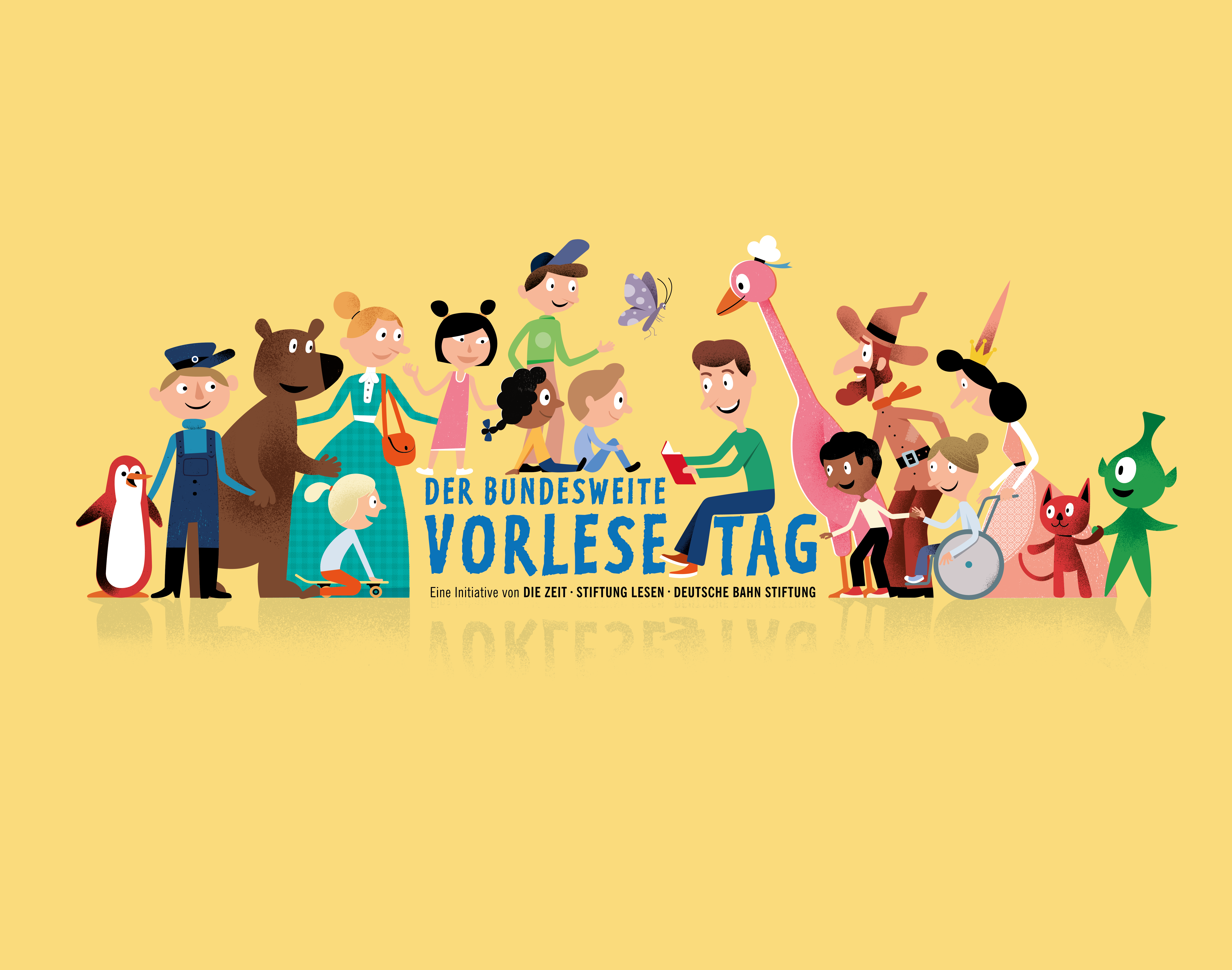 Plakat zum bundesweiten Vorlesetag