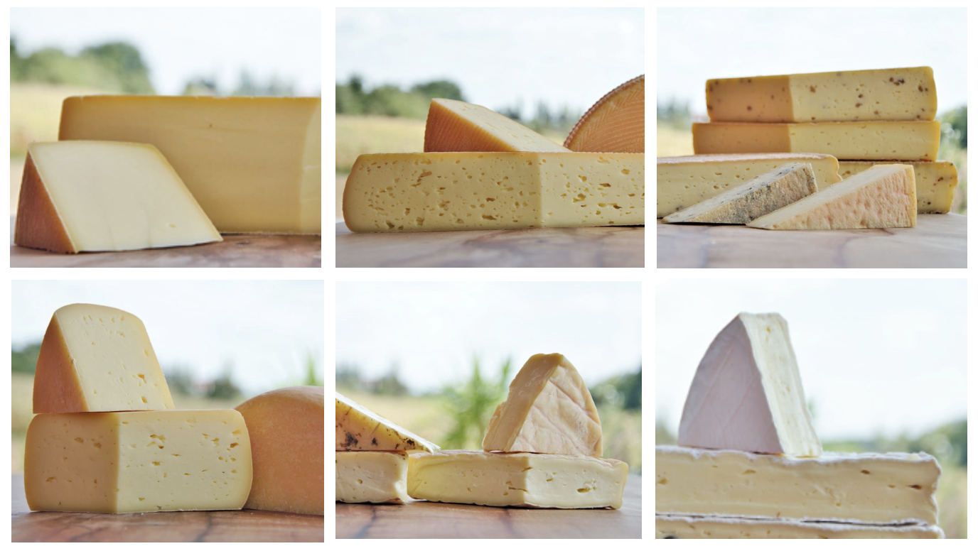 Bittenfelder Käse-Sorten