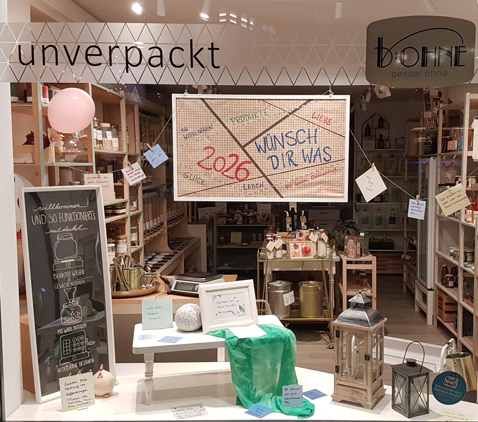 Schaufenster Wünsche