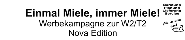 Werbekampagne zur W2/T2