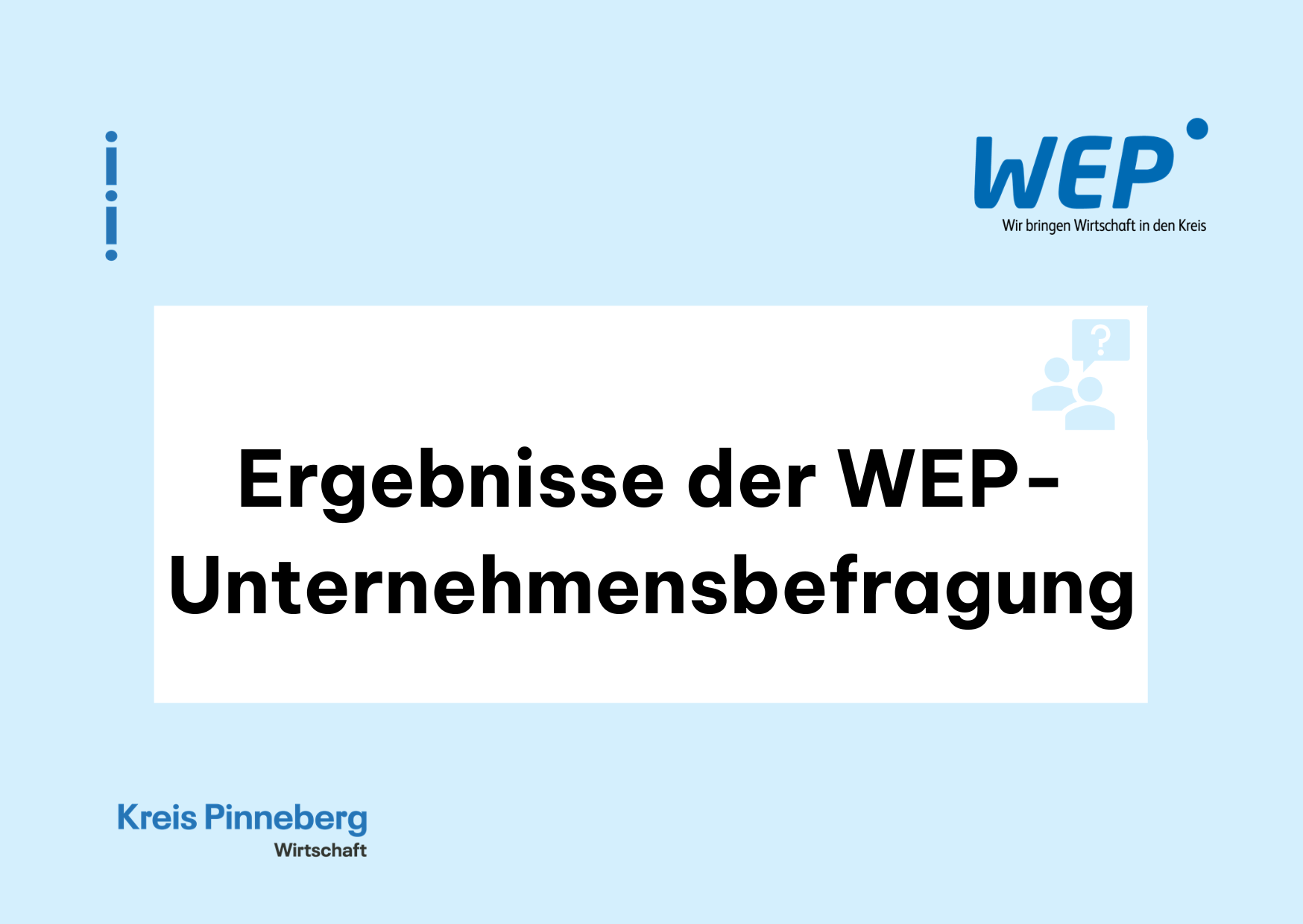 WEP Unternehmensbefragung