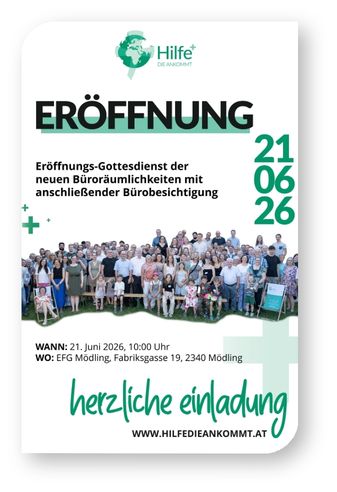 Eröffnung Büro