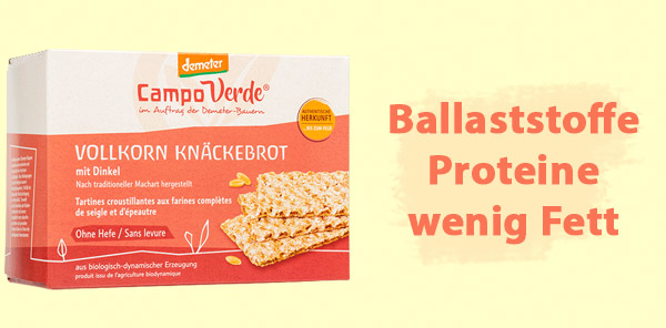 Knäckebrot mit Dinkel