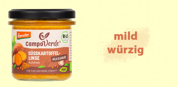 Aufstrich Süßkartoffel-Linse