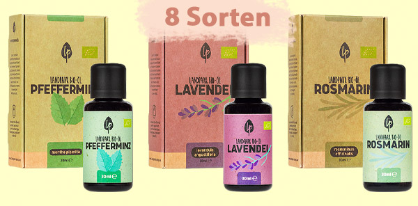 Ätherische Öle in geprüfter Lebensmittelqualität