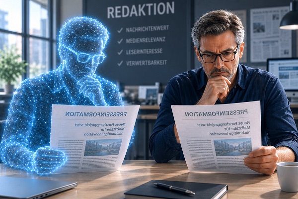 PRaiSense analysiert Pressetexte auf Nachrichtenwert und Medienrelevanz