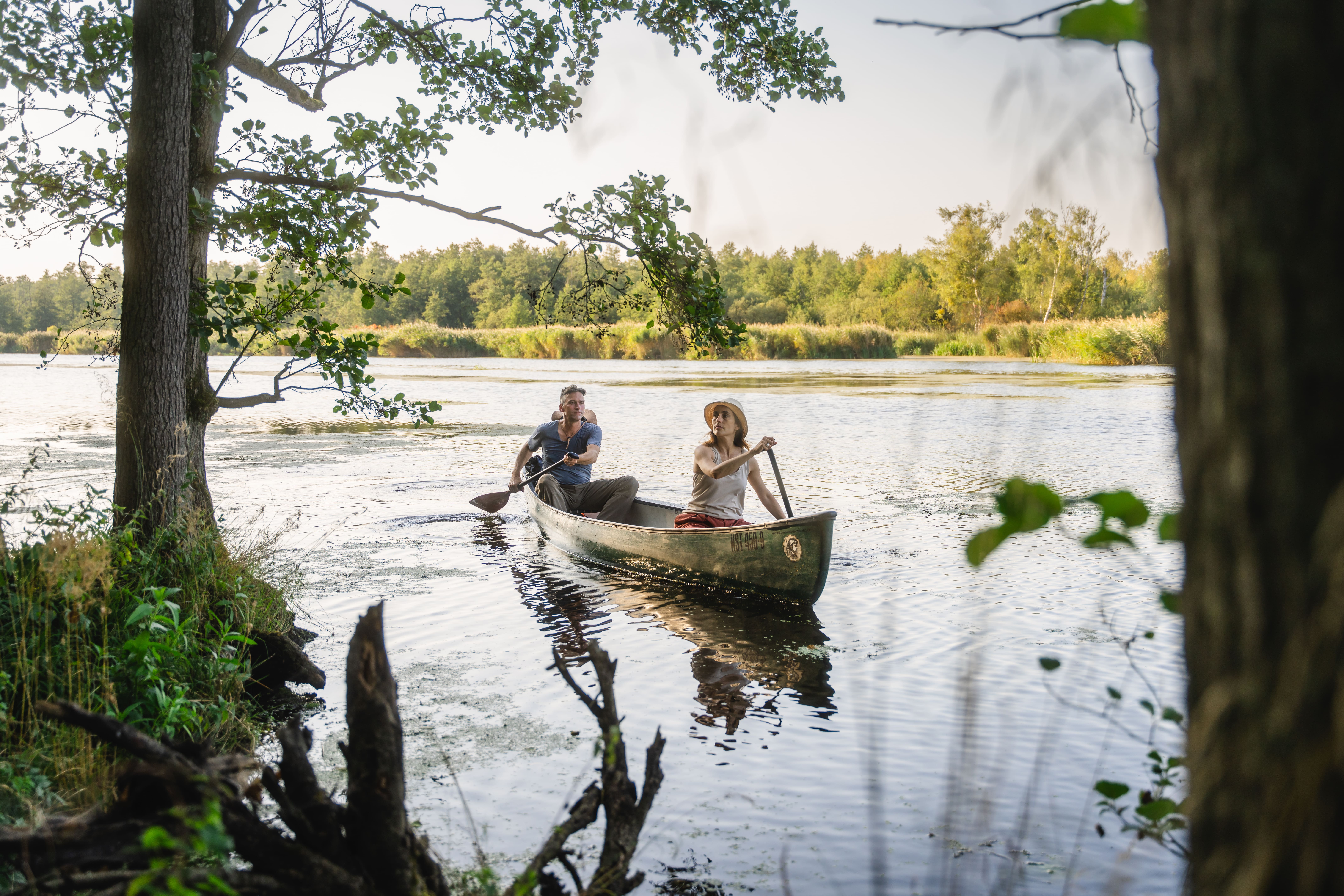 Mit dem Kanu auf der Peene entlang paddeln_9