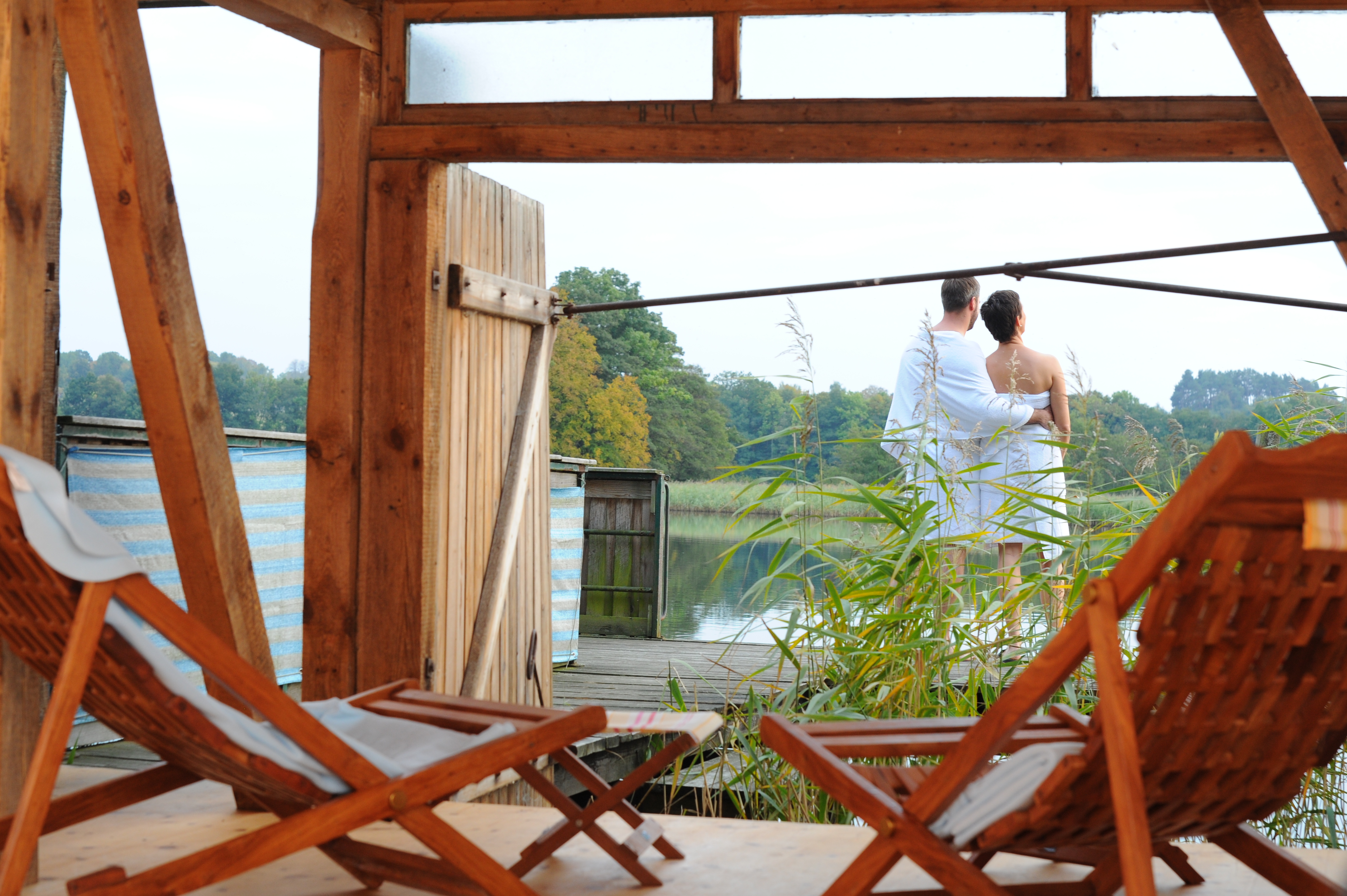 Sauna am See