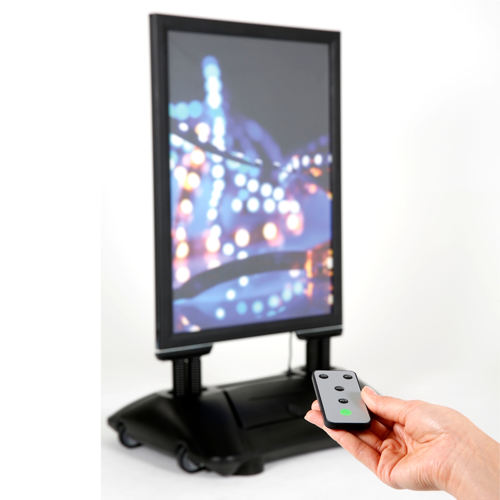 Plakatständer Windpro LED