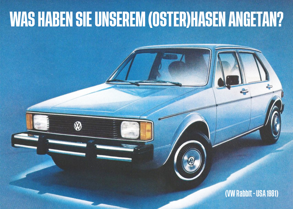 Das etwas andere Ostern - leider!