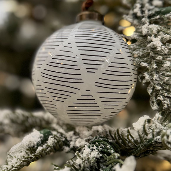Weihnachtsdeko im Lebensraum Garten