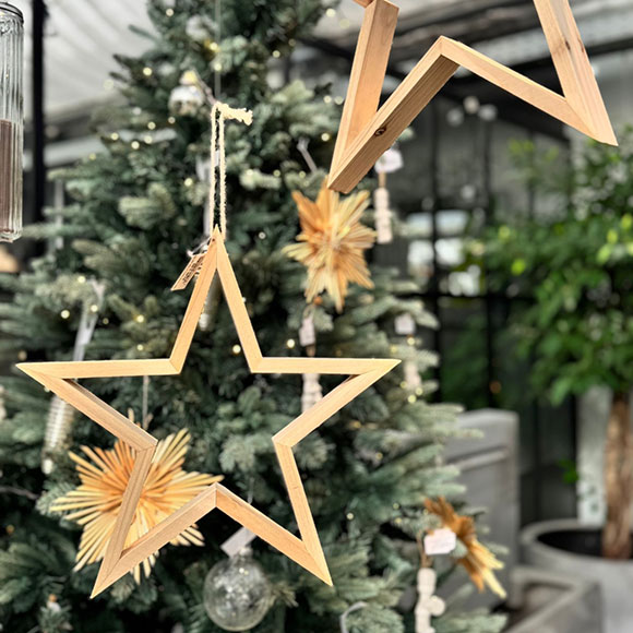 Weihnachtsdeko im Lebensraum Garten