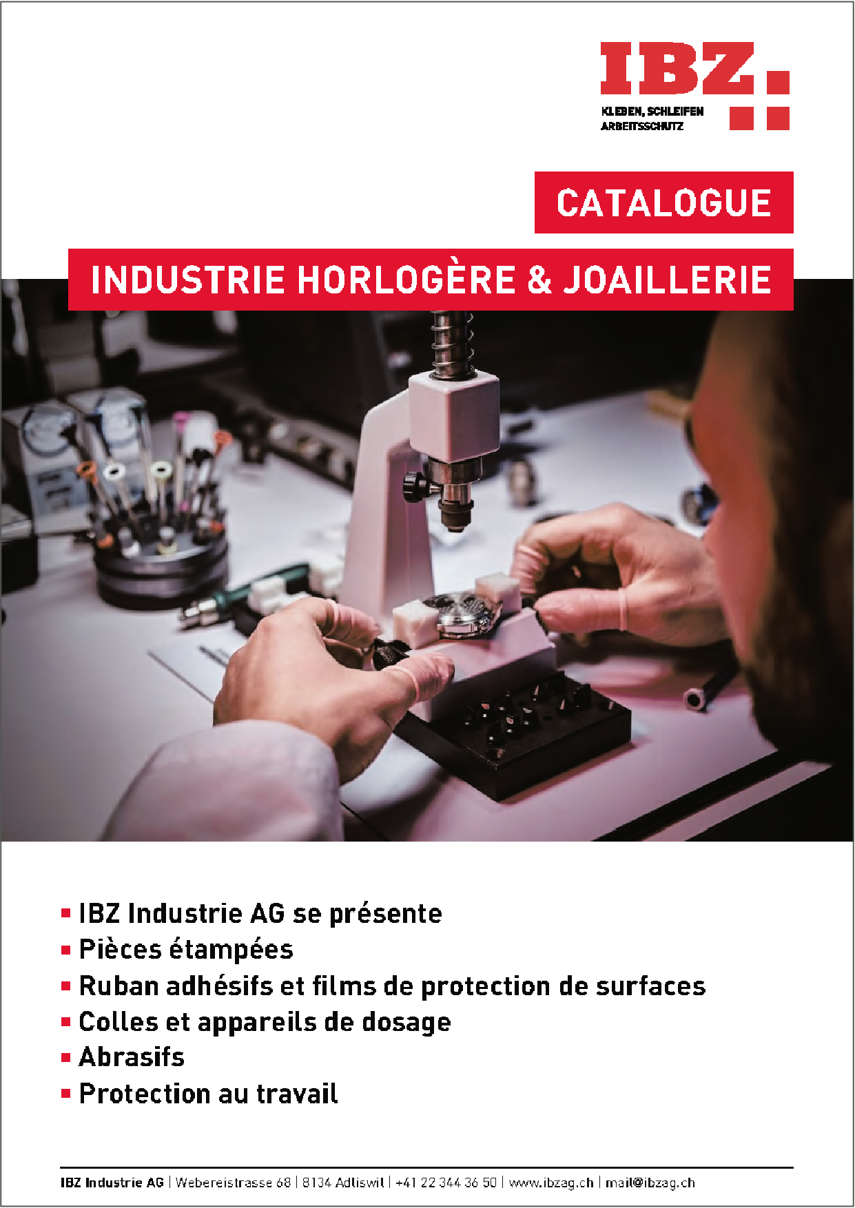 Catalogue horlogerie et joaillerie