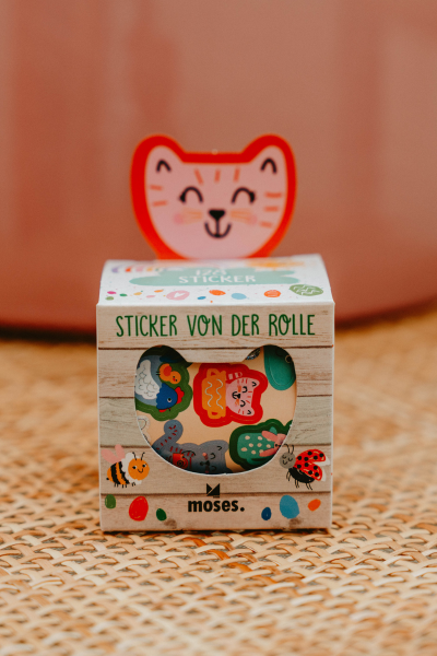 Sticker von der Rolle