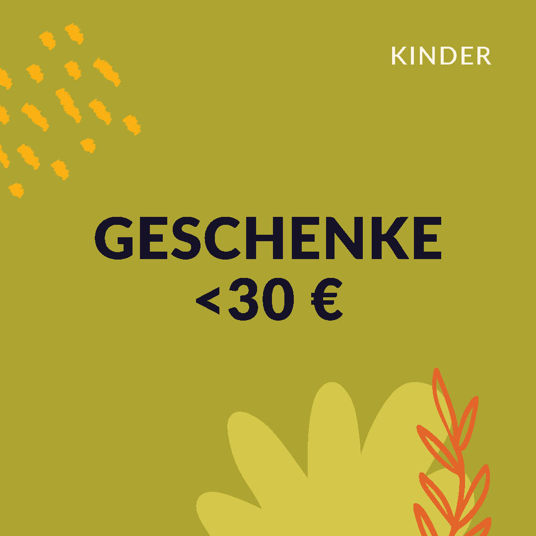 Geschenke unter 30 €