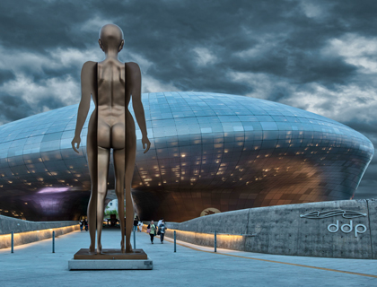 The Dongdaemun Design Plaza (DDP) 