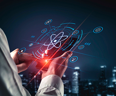 Symbolbild für Quantentechnologie