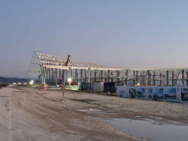 Vlora Flughafenbaustelle © Annette Spangenberg