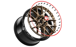 Llantas BBS Unlimited de alto rendimiento con sistema de adaptadores patentado