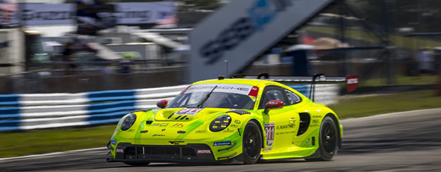 Coche de carreras con suspensiones KW Racing en las 12 Horas de Sebring 2026