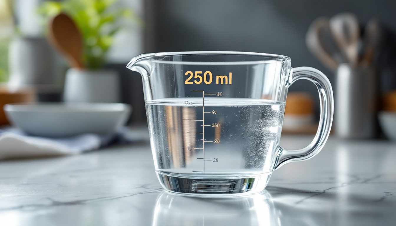 1/4 de litre en ml