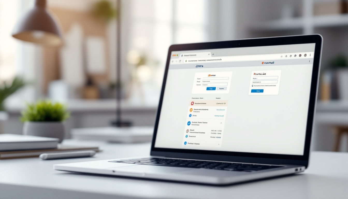 Les accès et la connexion à la messagerie Free avec Zimbra et Roundcube