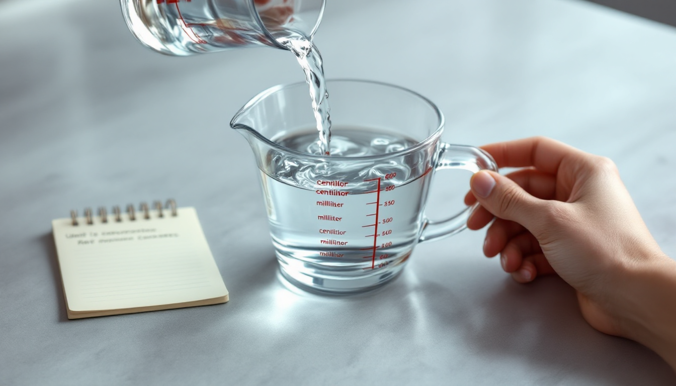 La méthode de calcul pour convertir des centilitres en millilitres