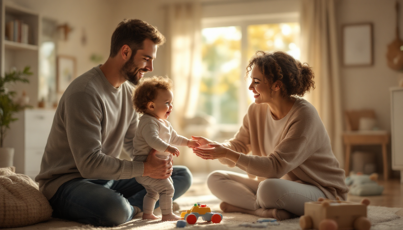 séparation parents bébé 2 ans