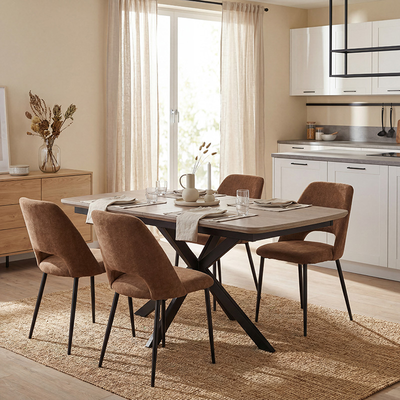 Adell Dining Chair Camel