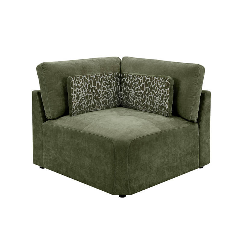 Addie Modular Corner Green