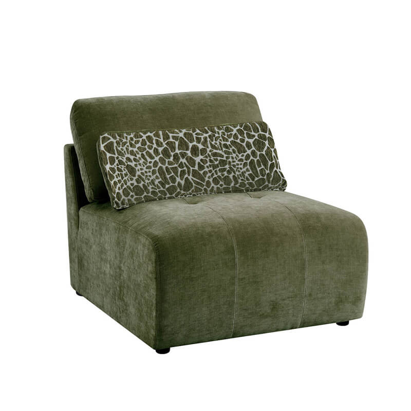 Addie Modular Armless Green