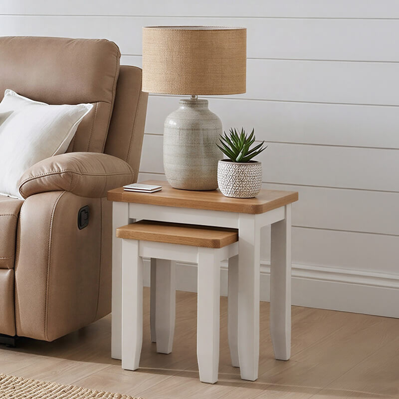 Mellor Nest of Tables Cashmere 
