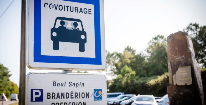Image pour illustrer l'actualité sur une enquête réalisée par Lorient Agglomération sur les aires de covoiturage du territoire.