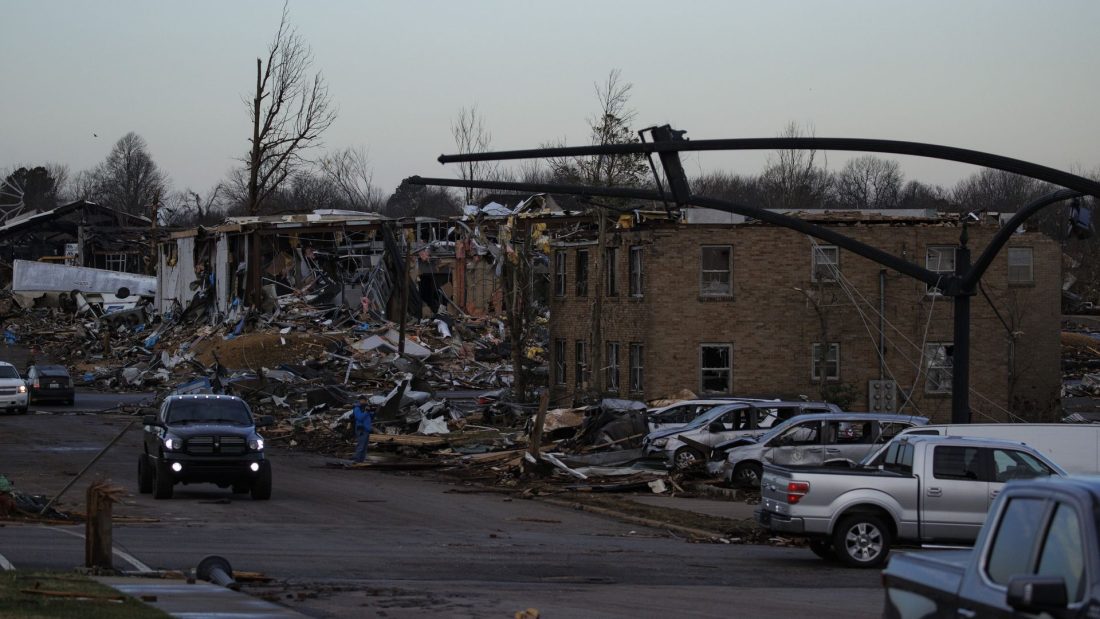 US-Kentucky : les dégâts matériels et humains des tornades s’alourdissent
