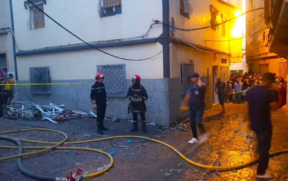 Tanger : explosion de gaz fait deux victimes et six blessés graves