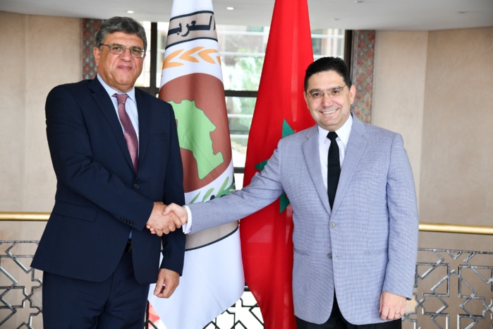 Nasser Bourita a reçu le Secrétaire général de l'UMA