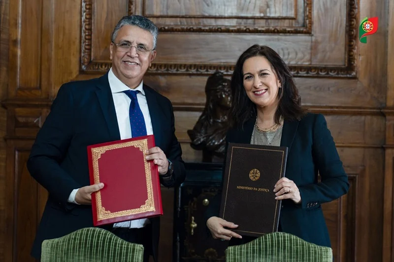 CDM 2030 : déclaration d'intention conjointe Maroc-Portugal pour renforcer la justice
