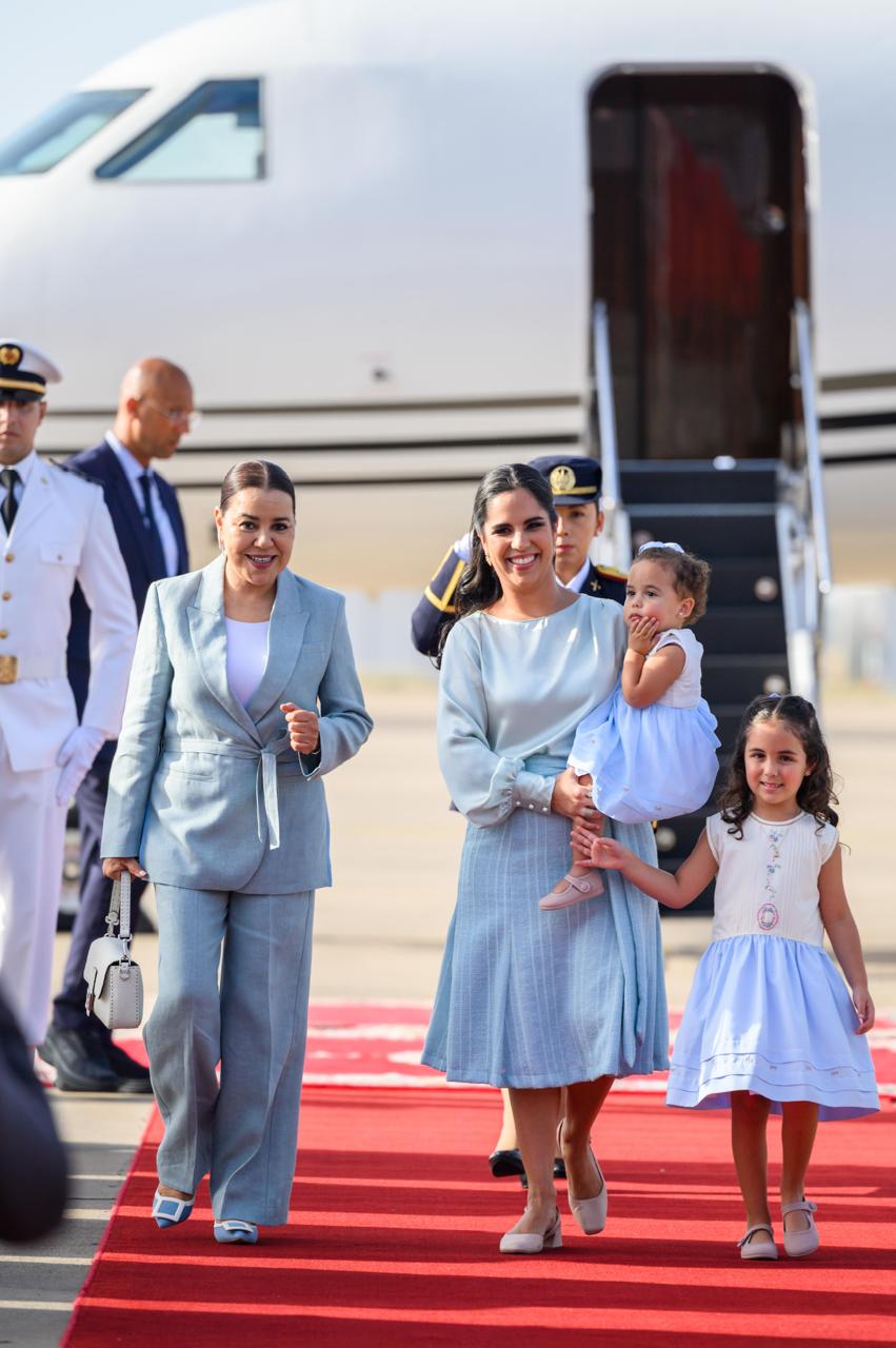 La princesse Lalla Asmaa accueille la Première Dame du Salvador