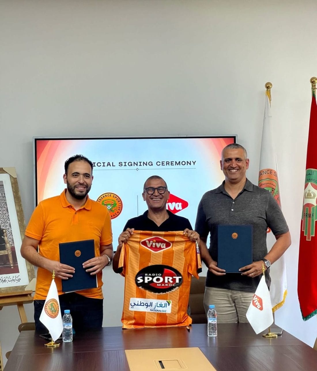 RS Berkane : Oland Group s’engage comme sponsor officiel via sa marque Viva