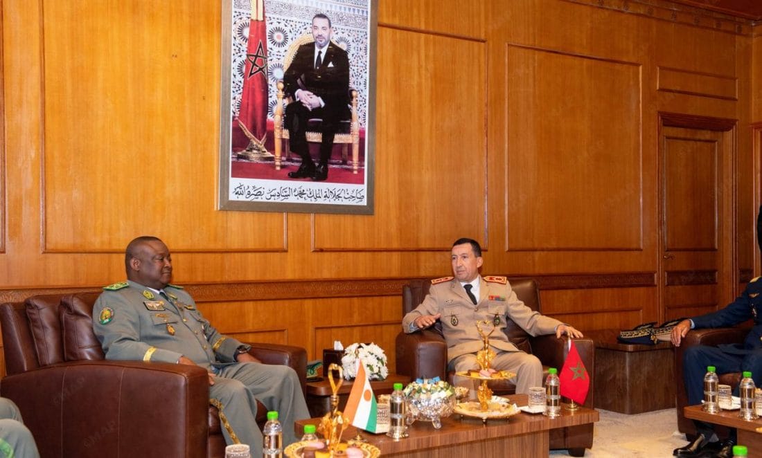 L’Inspecteur Général des FAR reçoit le Chef d’État-Major des Armées du Niger